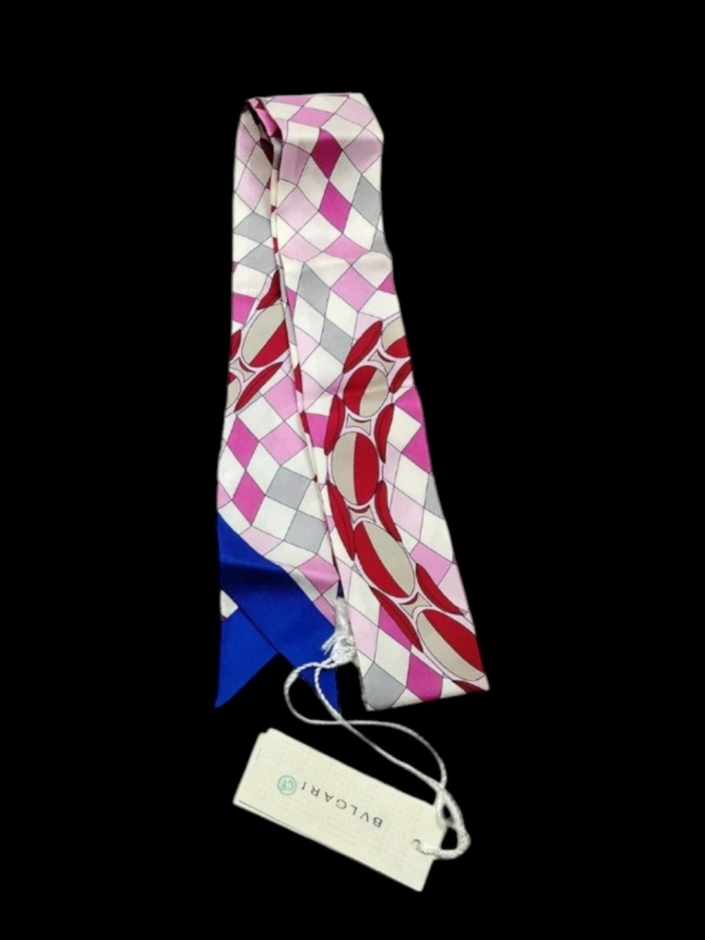 NWT Bvlgari Shelley Twilly - pink snake pattern - Picture 2 of 2